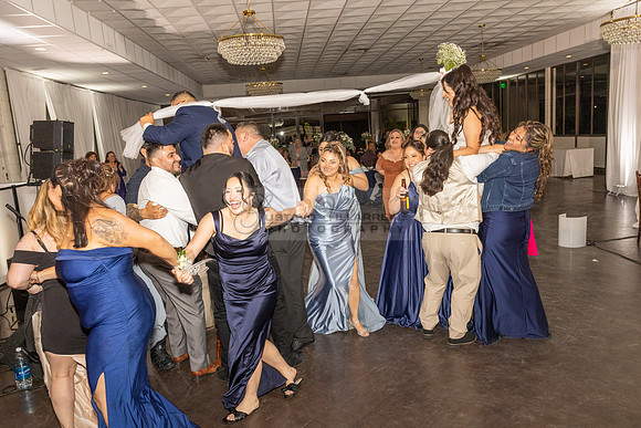 Thalial and Francisco wedding reception at La Mirada Golf course in