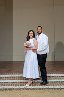 Steven and Natalie engagement, wedding photos in Pasadena City Hall, Pasadena Ca, Gustavo Villarreal Photography, videographer, 323-633-8283, www.gvphotoandvideo.com