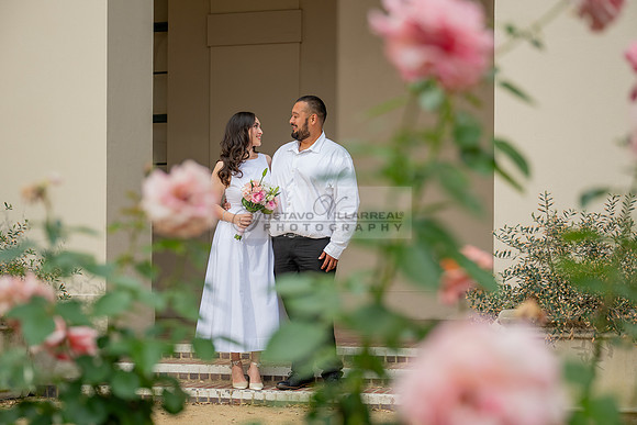 Steven and Natalie engagement, wedding photos in Pasadena City Hall, Pasadena Ca, Gustavo Villarreal Photography, videographer, 323-633-8283, www.gvphotoandvideo.com