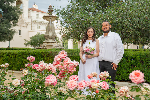 Steven and Natalie engagement, wedding photos in Pasadena City Hall, Pasadena Ca, Gustavo Villarreal Photography, videographer, 323-633-8283, www.gvphotoandvideo.com