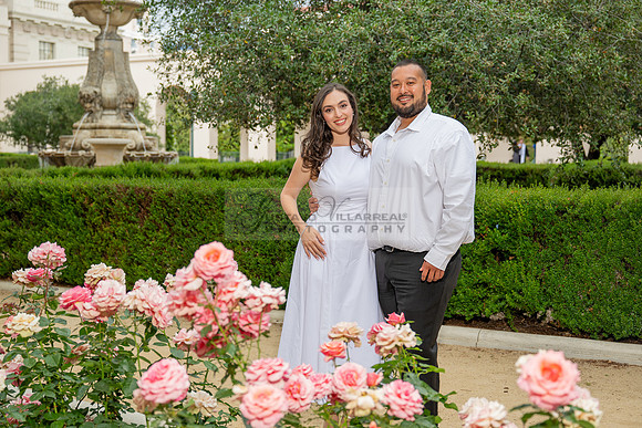 Steven and Natalie engagement, wedding photos in Pasadena City Hall, Pasadena Ca, Gustavo Villarreal Photography, videographer, 323-633-8283, www.gvphotoandvideo.com