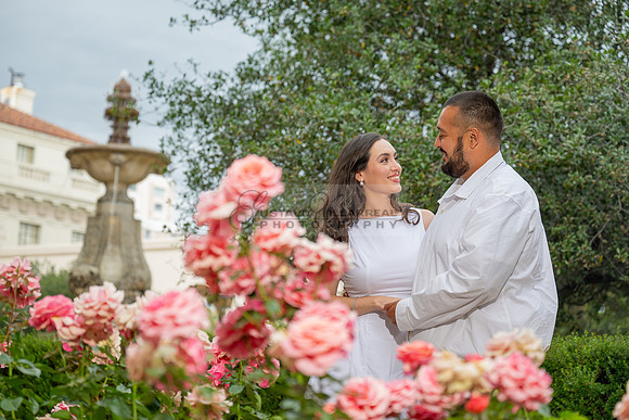 Steven and Natalie engagement, wedding photos in Pasadena City Hall, Pasadena Ca, Gustavo Villarreal Photography, videographer, 323-633-8283, www.gvphotoandvideo.com