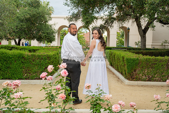 Steven and Natalie engagement, wedding photos in Pasadena City Hall, Pasadena Ca, Gustavo Villarreal Photography, videographer, 323-633-8283, www.gvphotoandvideo.com