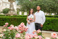 Steven and Natalie engagement, wedding photos in Pasadena City Hall, Pasadena Ca, Gustavo Villarreal Photography, videographer, 323-633-8283, www.gvphotoandvideo.com