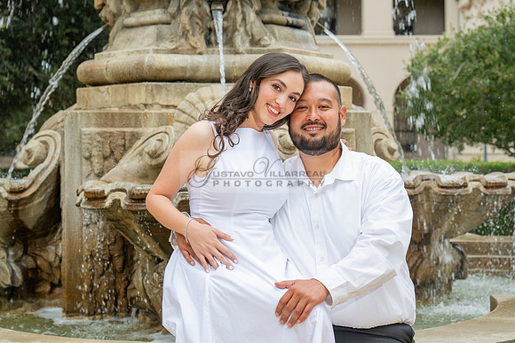 Steven and Natalie engagement, wedding photos in Pasadena City Hall, Pasadena Ca, Gustavo Villarreal Photography, videographer, 323-633-8283, www.gvphotoandvideo.com