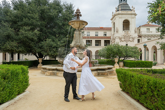 Steven and Natalie engagement, wedding photos in Pasadena City Hall, Pasadena Ca, Gustavo Villarreal Photography, videographer, 323-633-8283, www.gvphotoandvideo.com