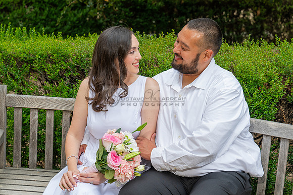 Steven and Natalie engagement, wedding photos in Pasadena City Hall, Pasadena Ca, Gustavo Villarreal Photography, videographer, 323-633-8283, www.gvphotoandvideo.com
