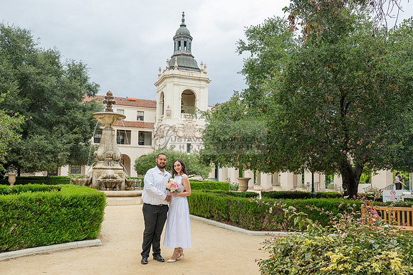 Steven and Natalie engagement, wedding photos in Pasadena City Hall, Pasadena Ca, Gustavo Villarreal Photography, videographer, 323-633-8283, www.gvphotoandvideo.com