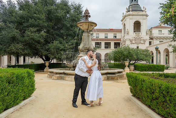 Steven and Natalie engagement, wedding photos in Pasadena City Hall, Pasadena Ca, Gustavo Villarreal Photography, videographer, 323-633-8283, www.gvphotoandvideo.com