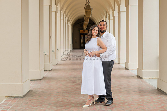 Steven and Natalie engagement, wedding photos in Pasadena City Hall, Pasadena Ca, Gustavo Villarreal Photography, videographer, 323-633-8283, www.gvphotoandvideo.com