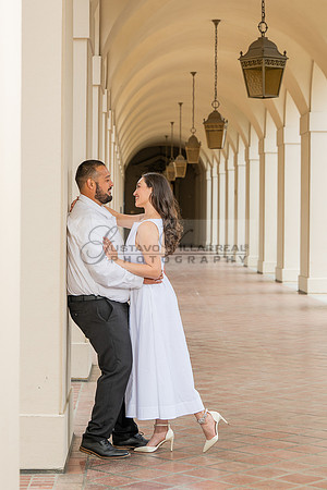 Steven and Natalie engagement, wedding photos in Pasadena City Hall, Pasadena Ca, Gustavo Villarreal Photography, videographer, 323-633-8283, www.gvphotoandvideo.com