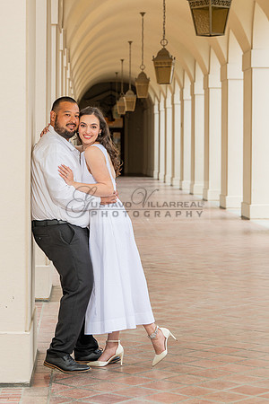 Steven and Natalie engagement, wedding photos in Pasadena City Hall, Pasadena Ca, Gustavo Villarreal Photography, videographer, 323-633-8283, www.gvphotoandvideo.com