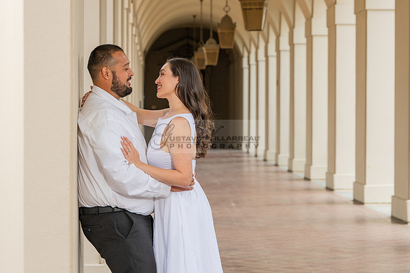 Steven and Natalie engagement, wedding photos in Pasadena City Hall, Pasadena Ca, Gustavo Villarreal Photography, videographer, 323-633-8283, www.gvphotoandvideo.com