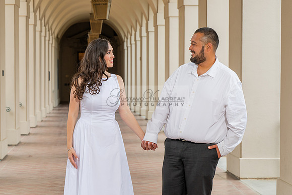 Steven and Natalie engagement, wedding photos in Pasadena City Hall, Pasadena Ca, Gustavo Villarreal Photography, videographer, 323-633-8283, www.gvphotoandvideo.com