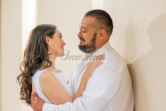 Steven and Natalie engagement, wedding photos in Pasadena City Hall, Pasadena Ca, Gustavo Villarreal Photography, videographer, 323-633-8283, www.gvphotoandvideo.com