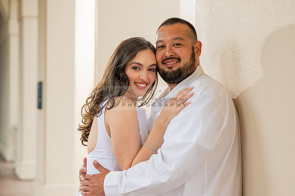 Steven and Natalie engagement, wedding photos in Pasadena City Hall, Pasadena Ca, Gustavo Villarreal Photography, videographer, 323-633-8283, www.gvphotoandvideo.com