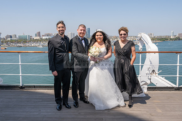 Ariel and Maricruz wedding ceremony, reception at The Queen Mary in Long Beach Ca, Gustavo Villarreal Photographer, videographer, 323-633-8283, www.gvphotoandvideo.com