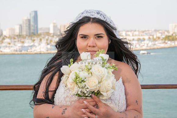 Ariel and Maricruz wedding ceremony, reception at The Queen Mary in Long Beach Ca, Gustavo Villarreal Photographer, videographer, 323-633-8283, www.gvphotoandvideo.com