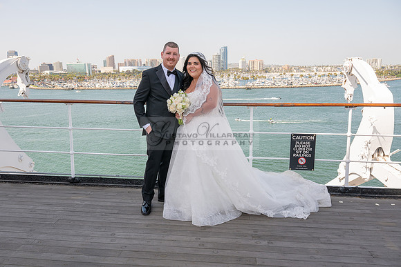Ariel and Maricruz wedding ceremony, reception at The Queen Mary in Long Beach Ca, Gustavo Villarreal Photographer, videographer, 323-633-8283, www.gvphotoandvideo.com