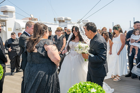 Ariel and Maricruz wedding ceremony, reception at The Queen Mary in Long Beach Ca, Gustavo Villarreal Photographer, videographer, 323-633-8283, www.gvphotoandvideo.com