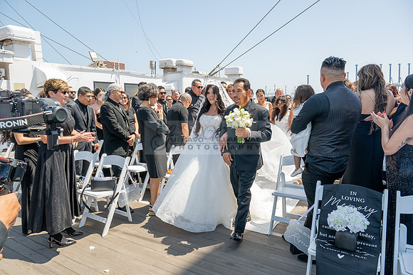 Ariel and Maricruz wedding ceremony, reception at The Queen Mary in Long Beach Ca, Gustavo Villarreal Photographer, videographer, 323-633-8283, www.gvphotoandvideo.com