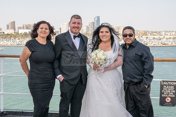 Ariel and Maricruz wedding ceremony, reception at The Queen Mary in Long Beach Ca, Gustavo Villarreal Photographer, videographer, 323-633-8283, www.gvphotoandvideo.com