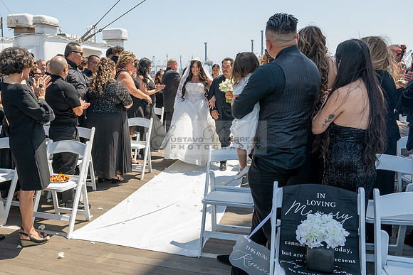 Ariel and Maricruz wedding ceremony, reception at The Queen Mary in Long Beach Ca, Gustavo Villarreal Photographer, videographer, 323-633-8283, www.gvphotoandvideo.com