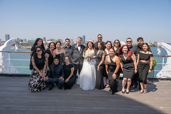 Ariel and Maricruz wedding ceremony, reception at The Queen Mary in Long Beach Ca, Gustavo Villarreal Photographer, videographer, 323-633-8283, www.gvphotoandvideo.com