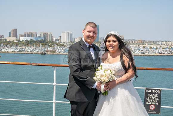 Ariel and Maricruz wedding ceremony, reception at The Queen Mary in Long Beach Ca, Gustavo Villarreal Photographer, videographer, 323-633-8283, www.gvphotoandvideo.com