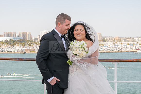 Ariel and Maricruz wedding ceremony, reception at The Queen Mary in Long Beach Ca, Gustavo Villarreal Photographer, videographer, 323-633-8283, www.gvphotoandvideo.com