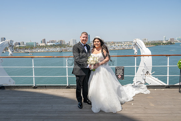 Ariel and Maricruz wedding ceremony, reception at The Queen Mary in Long Beach Ca, Gustavo Villarreal Photographer, videographer, 323-633-8283, www.gvphotoandvideo.com