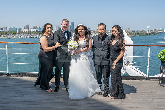 Ariel and Maricruz wedding ceremony, reception at The Queen Mary in Long Beach Ca, Gustavo Villarreal Photographer, videographer, 323-633-8283, www.gvphotoandvideo.com