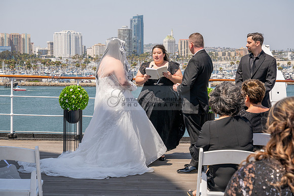Ariel and Maricruz wedding ceremony, reception at The Queen Mary in Long Beach Ca, Gustavo Villarreal Photographer, videographer, 323-633-8283, www.gvphotoandvideo.com