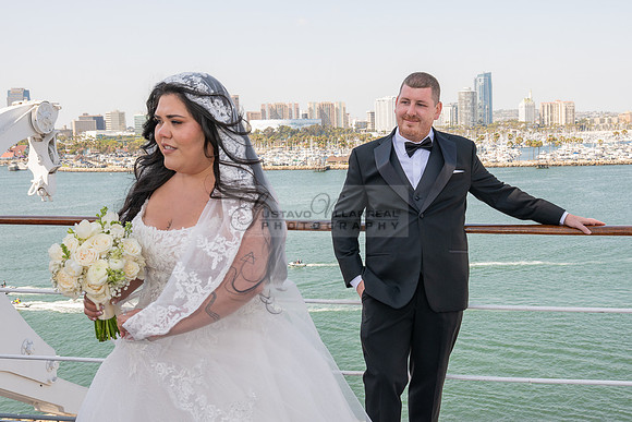 Ariel and Maricruz wedding ceremony, reception at The Queen Mary in Long Beach Ca, Gustavo Villarreal Photographer, videographer, 323-633-8283, www.gvphotoandvideo.com