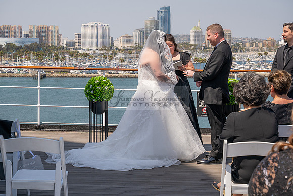 Ariel and Maricruz wedding ceremony, reception at The Queen Mary in Long Beach Ca, Gustavo Villarreal Photographer, videographer, 323-633-8283, www.gvphotoandvideo.com