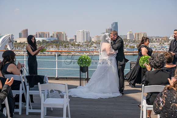 Ariel and Maricruz wedding ceremony, reception at The Queen Mary in Long Beach Ca, Gustavo Villarreal Photographer, videographer, 323-633-8283, www.gvphotoandvideo.com