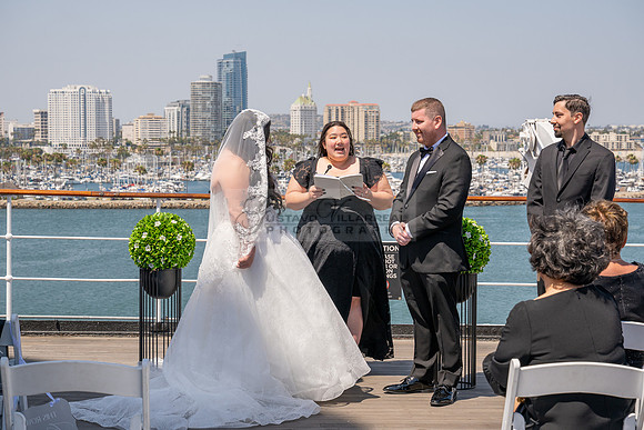 Ariel and Maricruz wedding ceremony, reception at The Queen Mary in Long Beach Ca, Gustavo Villarreal Photographer, videographer, 323-633-8283, www.gvphotoandvideo.com