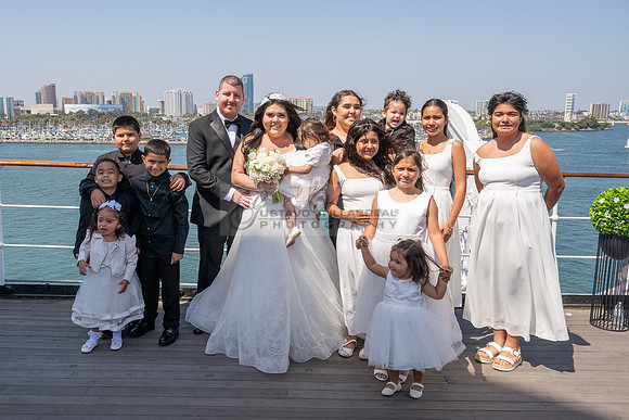 Ariel and Maricruz wedding ceremony, reception at The Queen Mary in Long Beach Ca, Gustavo Villarreal Photographer, videographer, 323-633-8283, www.gvphotoandvideo.com