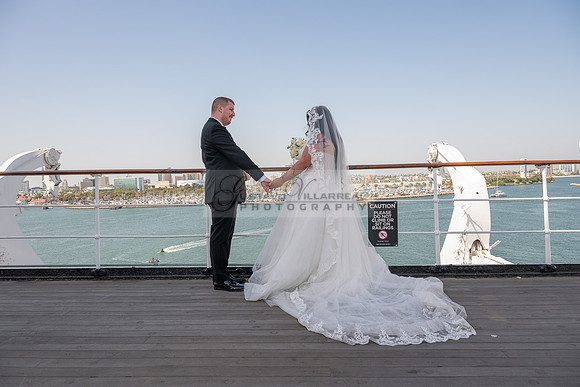 Ariel and Maricruz wedding ceremony, reception at The Queen Mary in Long Beach Ca, Gustavo Villarreal Photographer, videographer, 323-633-8283, www.gvphotoandvideo.com