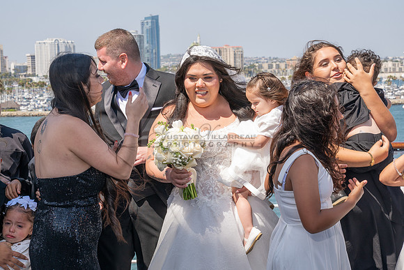 Ariel and Maricruz wedding ceremony, reception at The Queen Mary in Long Beach Ca, Gustavo Villarreal Photographer, videographer, 323-633-8283, www.gvphotoandvideo.com