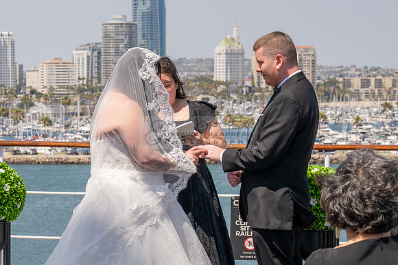 Ariel and Maricruz wedding ceremony, reception at The Queen Mary in Long Beach Ca, Gustavo Villarreal Photographer, videographer, 323-633-8283, www.gvphotoandvideo.com