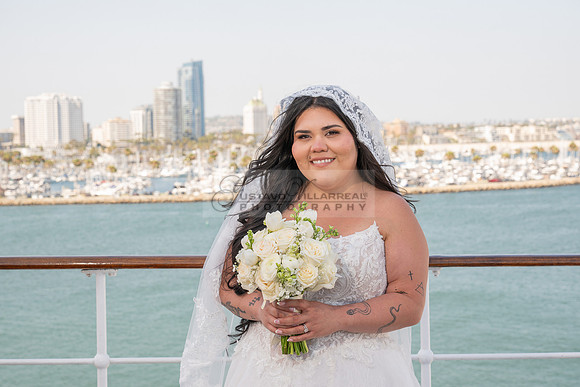 Ariel and Maricruz wedding ceremony, reception at The Queen Mary in Long Beach Ca, Gustavo Villarreal Photographer, videographer, 323-633-8283, www.gvphotoandvideo.com