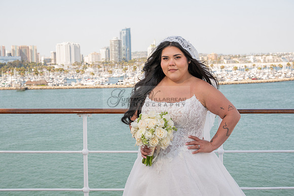 Ariel and Maricruz wedding ceremony, reception at The Queen Mary in Long Beach Ca, Gustavo Villarreal Photographer, videographer, 323-633-8283, www.gvphotoandvideo.com