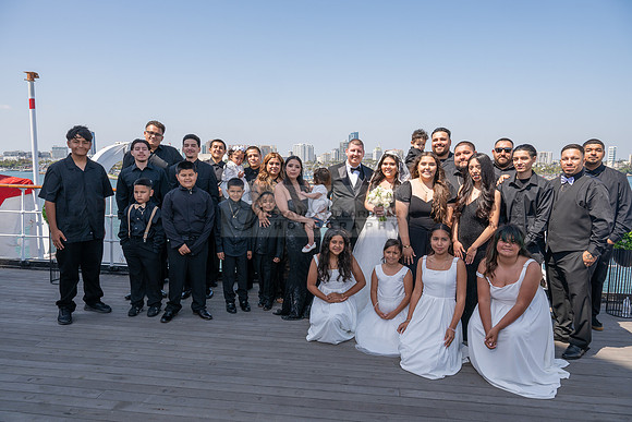 Ariel and Maricruz wedding ceremony, reception at The Queen Mary in Long Beach Ca, Gustavo Villarreal Photographer, videographer, 323-633-8283, www.gvphotoandvideo.com
