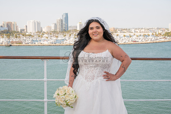 Ariel and Maricruz wedding ceremony, reception at The Queen Mary in Long Beach Ca, Gustavo Villarreal Photographer, videographer, 323-633-8283, www.gvphotoandvideo.com