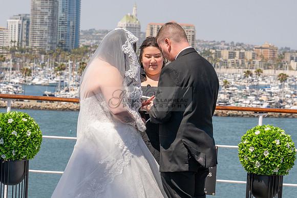 Ariel and Maricruz wedding ceremony, reception at The Queen Mary in Long Beach Ca, Gustavo Villarreal Photographer, videographer, 323-633-8283, www.gvphotoandvideo.com