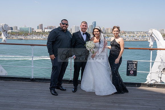 Ariel and Maricruz wedding ceremony, reception at The Queen Mary in Long Beach Ca, Gustavo Villarreal Photographer, videographer, 323-633-8283, www.gvphotoandvideo.com