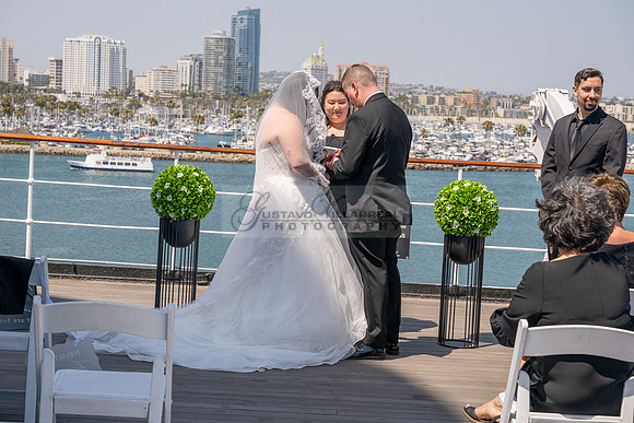 Ariel and Maricruz wedding ceremony, reception at The Queen Mary in Long Beach Ca, Gustavo Villarreal Photographer, videographer, 323-633-8283, www.gvphotoandvideo.com