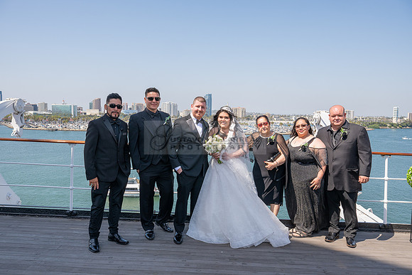 Ariel and Maricruz wedding ceremony, reception at The Queen Mary in Long Beach Ca, Gustavo Villarreal Photographer, videographer, 323-633-8283, www.gvphotoandvideo.com