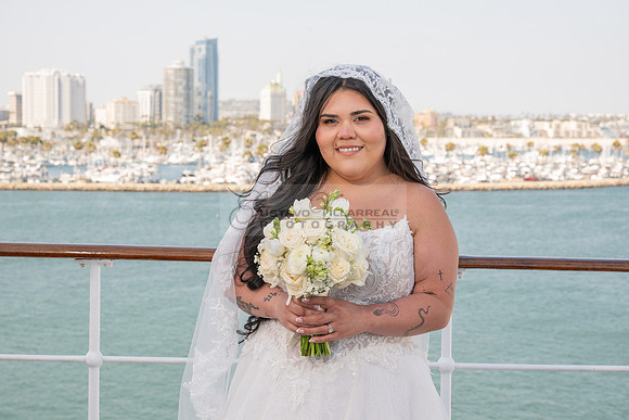 Ariel and Maricruz wedding ceremony, reception at The Queen Mary in Long Beach Ca, Gustavo Villarreal Photographer, videographer, 323-633-8283, www.gvphotoandvideo.com